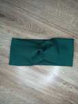 Opaska przeplatana do włosów na głowę turban headband handmade czapka