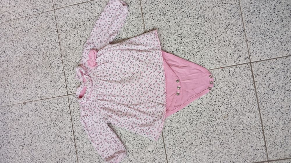 Conjunto Body + camisola 6-12 meses