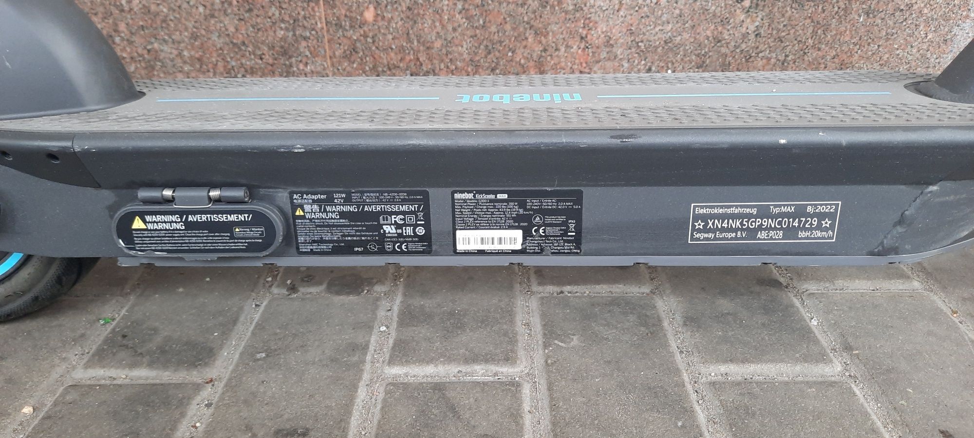 Hulajnoga Segway Ninebot Max G30 II elektryczna 65km 10" Motus 2022