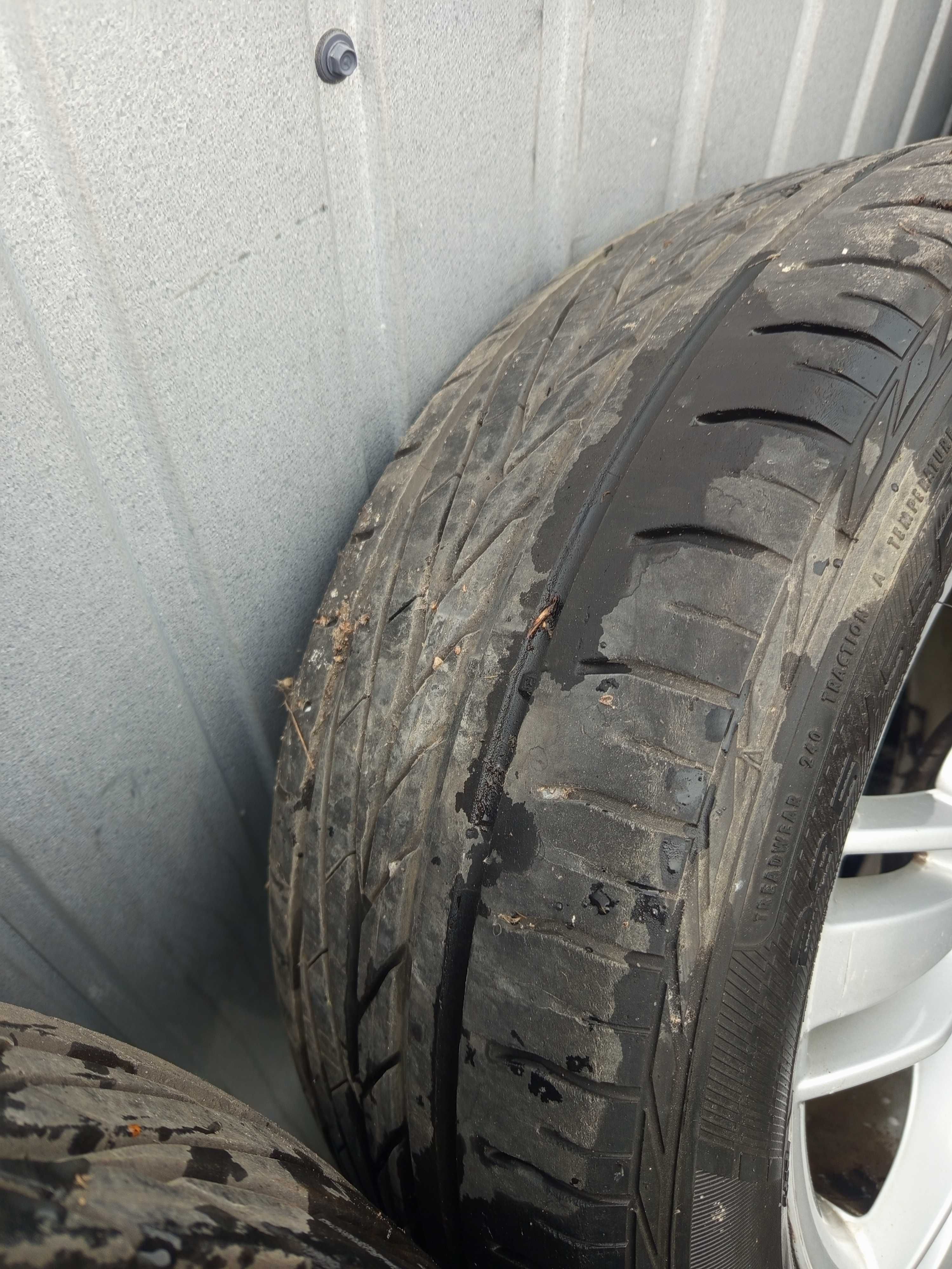 Alu Felgi Aluminiowe z oponami 2szt. 17'' Audi Q3 8U0, 8U0.601.025A