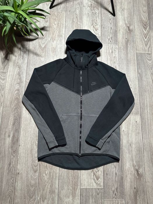 Зіп худі Nike Tech Fleece Black&Grey Zip Hoodie