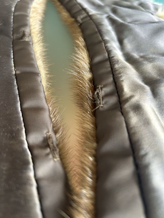 Gola de pelo vison nova