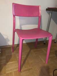 różowe krzesło JANINGE IKEA
