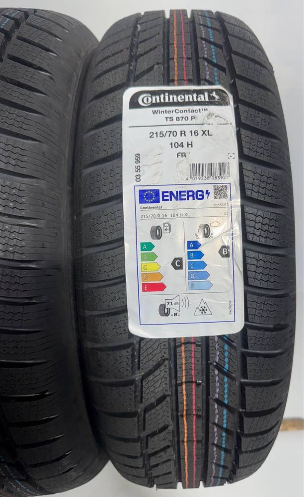 215/70r16 Continental WinterContact TS870P 104H XL Rant Ochr. 2024
