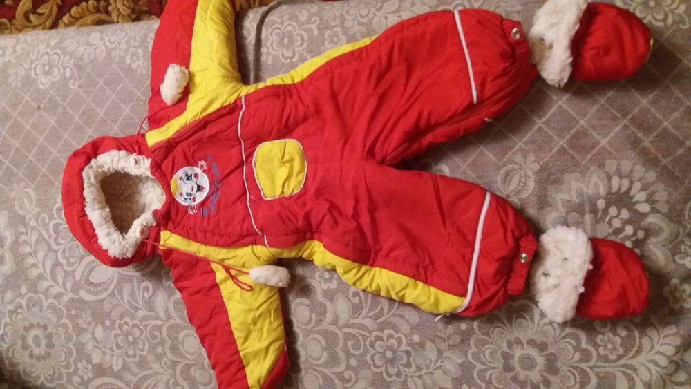 Зимний комбинезон на овчинке