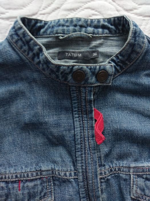 Dżinsowa, świetna kurtka Tatuum r. S