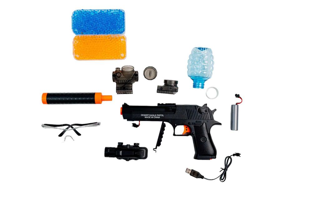 Гель бластер акумуляторний Іграшковий пістолет стріляє орбізами Desert