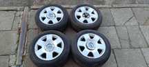 Koła Audi VW Seat Skoda 16" 7" z oponami zimowymi 215/55/16