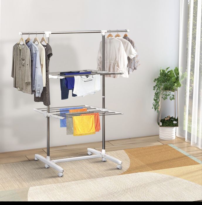 Suszarka stojąca na pranie wieszak