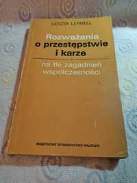 Rozważania o przestępstwie i karze L. Lernell sprzedam