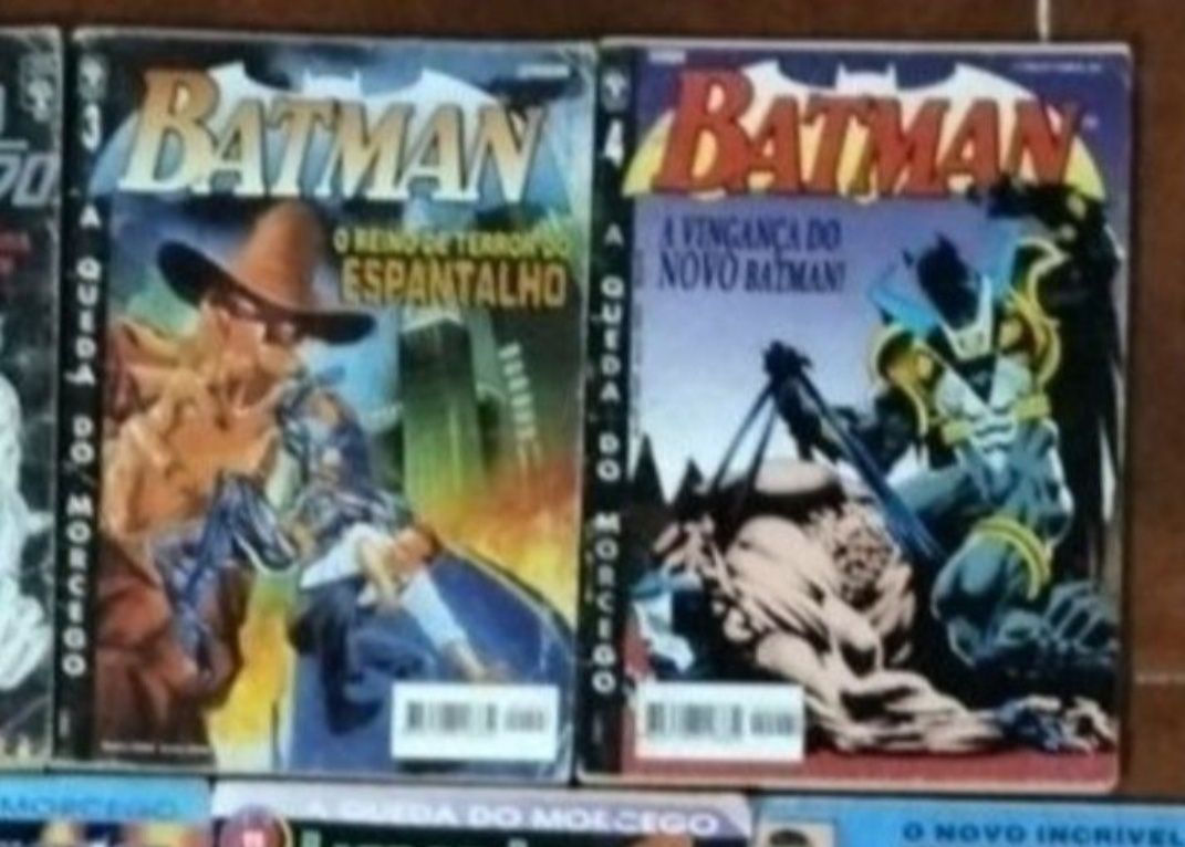 Bds Marvel e DC Comics anos 80 e 90, editora Abril