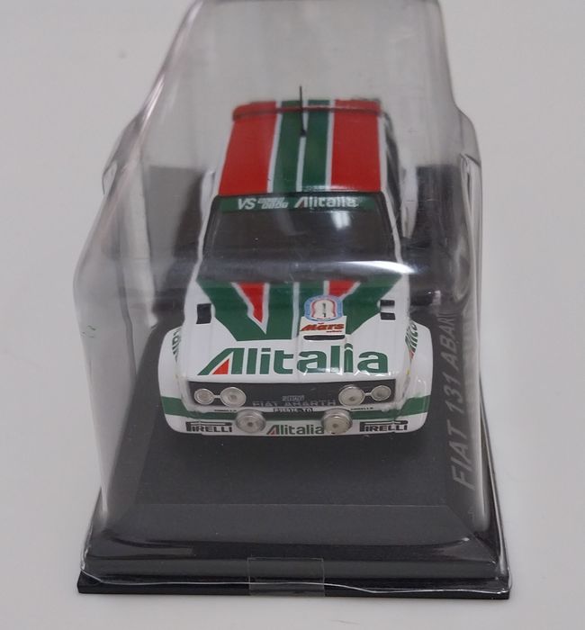 Miniatura de Rallye Fiat 131 Abarth escala 1/43