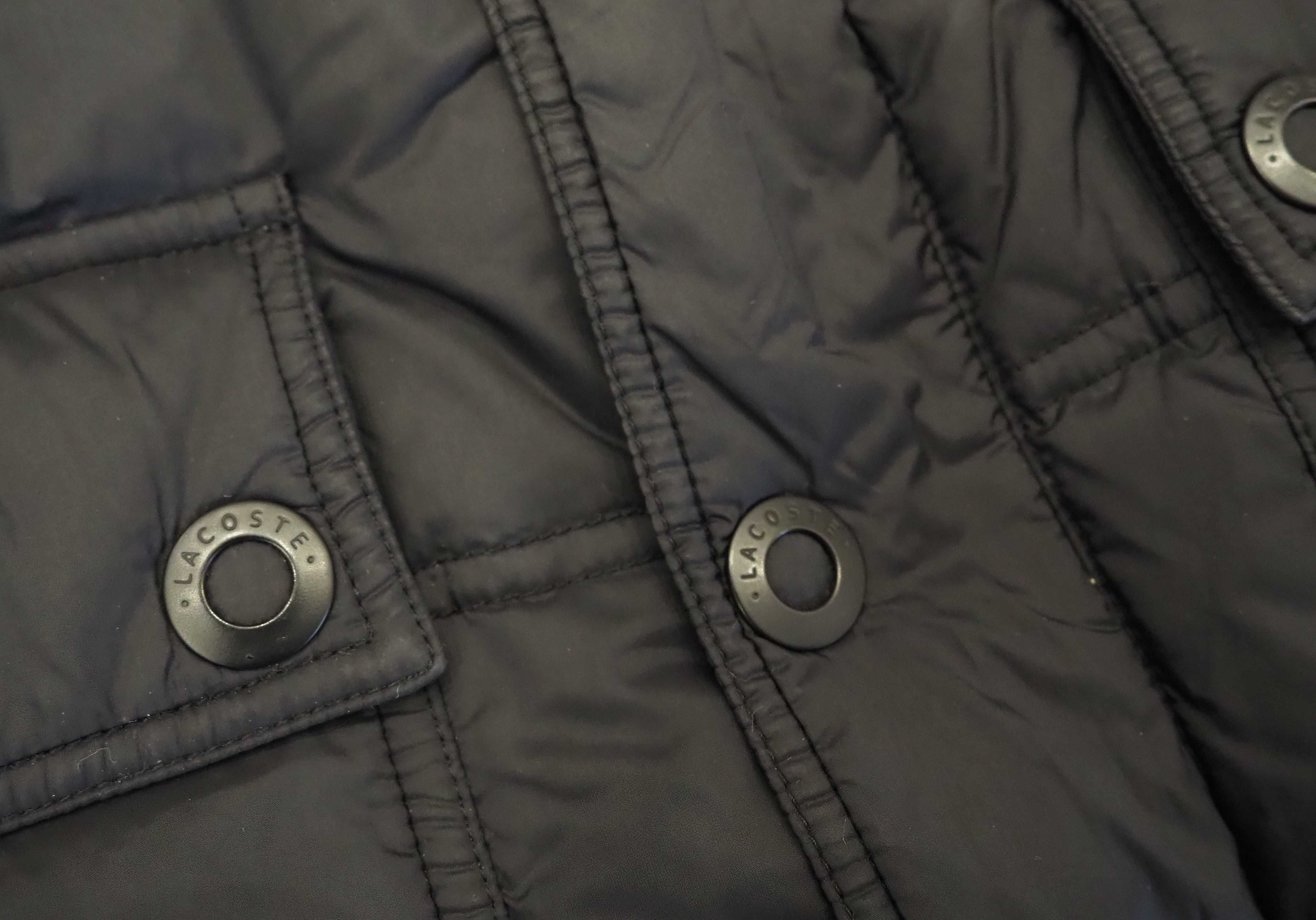 Obniżka! Kurtka+kamizelka męska puchowa Devanlay Lacoste_2 w 1_L/XL