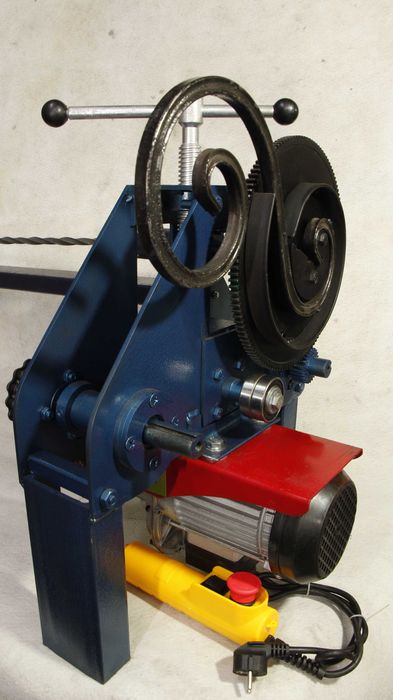 Станок для ковки М3е (Трубогиб, равлик, торсіон, корзинки)