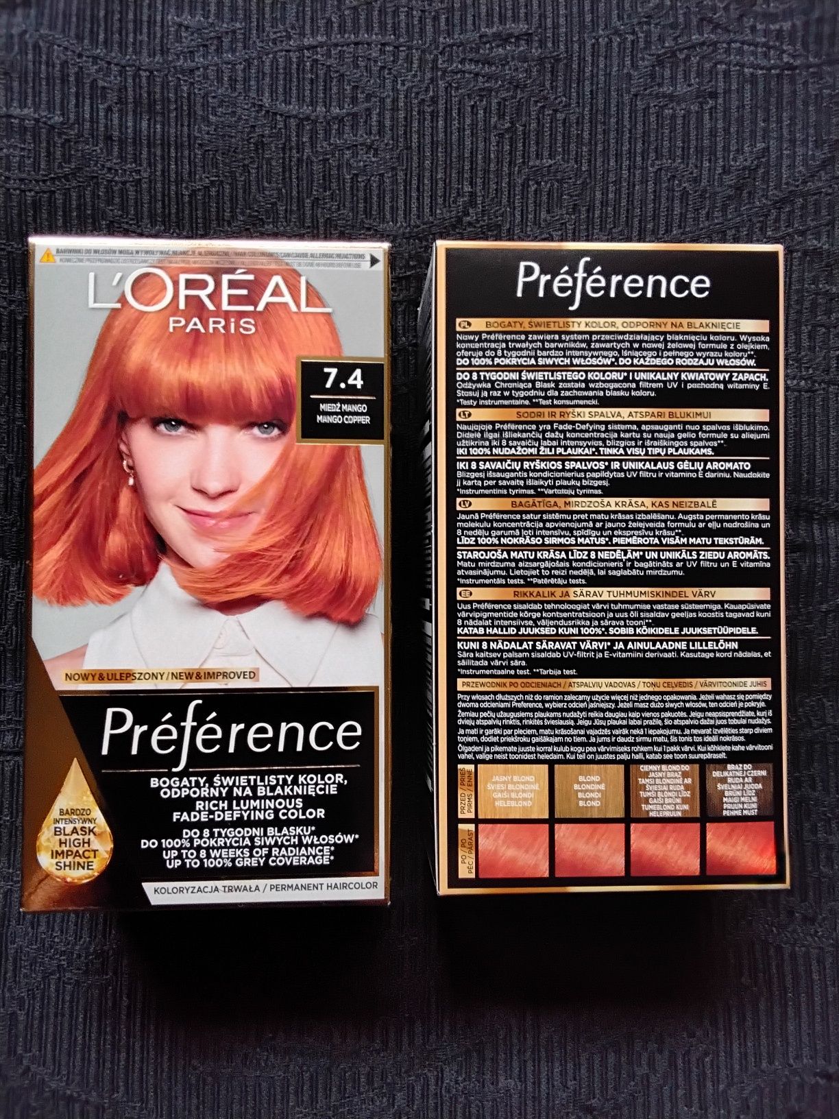 Farba Loreal Preference 7.4