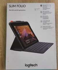 Logitech slim folio klawiatura iPad 5/6 gen