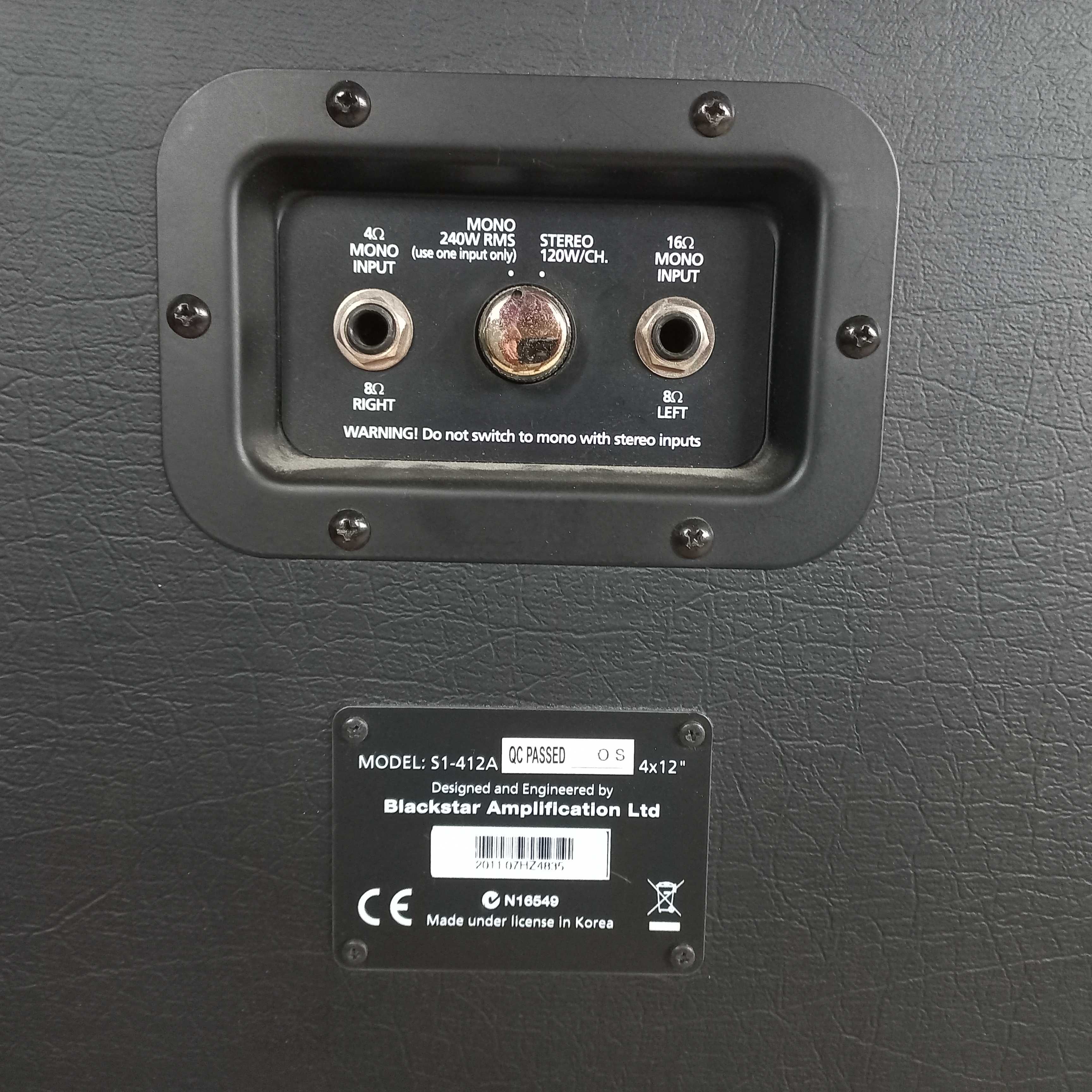 Blackstar Series One S1-412A kolumna gitarowa pusta