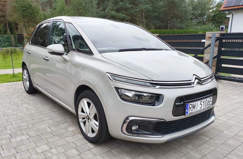 Citroën C4 Picasso Zarejestrowany, Masaże, Dobrze wyposażony