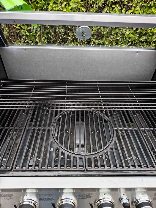 GRILL Gazowy  EL FUEGO LONG BEACH 6+1 ŻELIWO z szybą solidny Nowy !