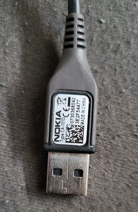 Nokia Kabel USB - microUSB typ B Typ CA-101D