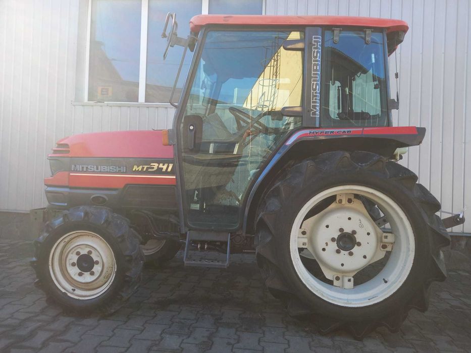 Japoński traktorek MITSUBISHI MT341 4x4 34KM Rewers Klima Wspomaganie
