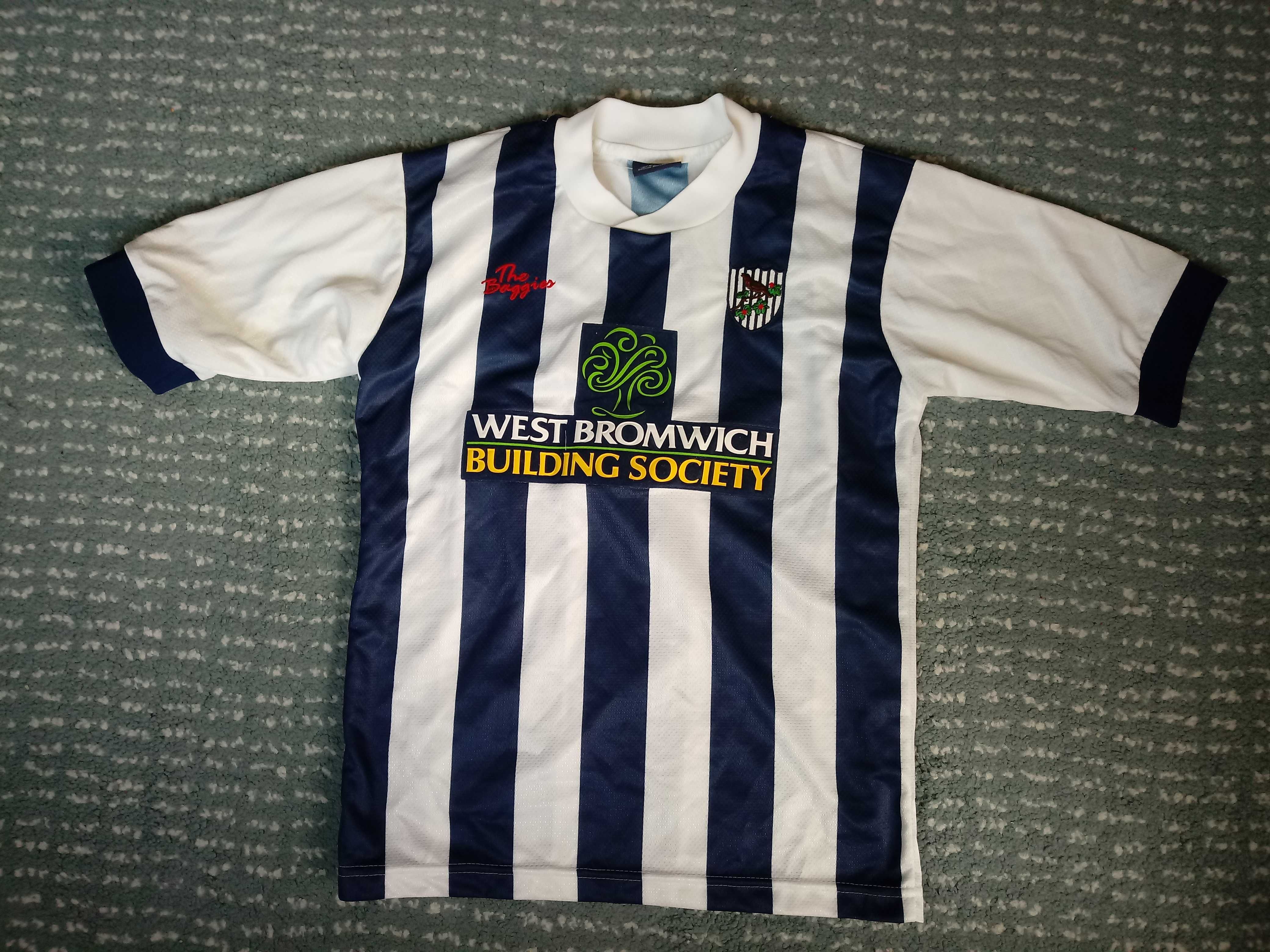 The Baggies West Bromwich Albion home 2002/2003 size: 30''/32''