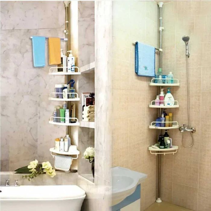 Кутова полиця для ванної\акция недели