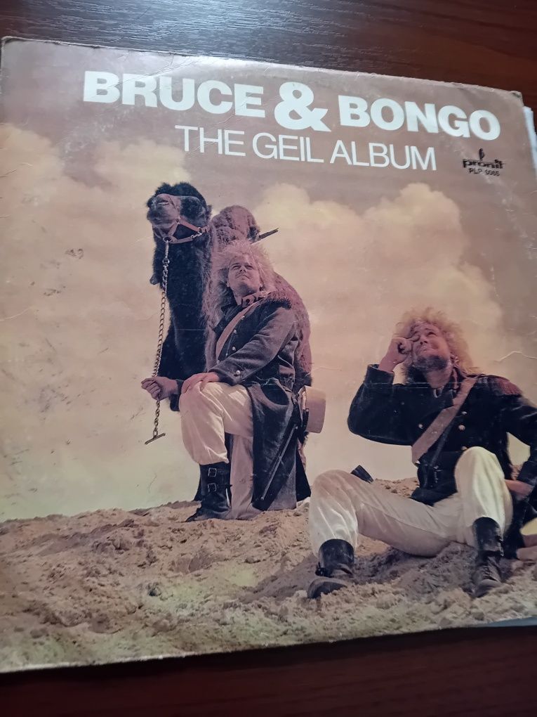 Bruce&Bongo duże puste opakowanie na dużą płytę winylową