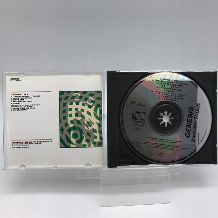 cd - genesis - invisible touch