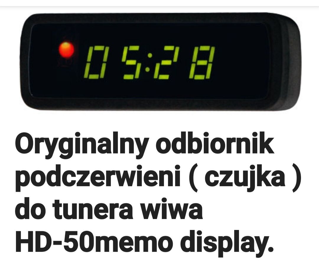 Odbiornik podczerwieni (czujka) do dekodera WIWA HD 50 - używany