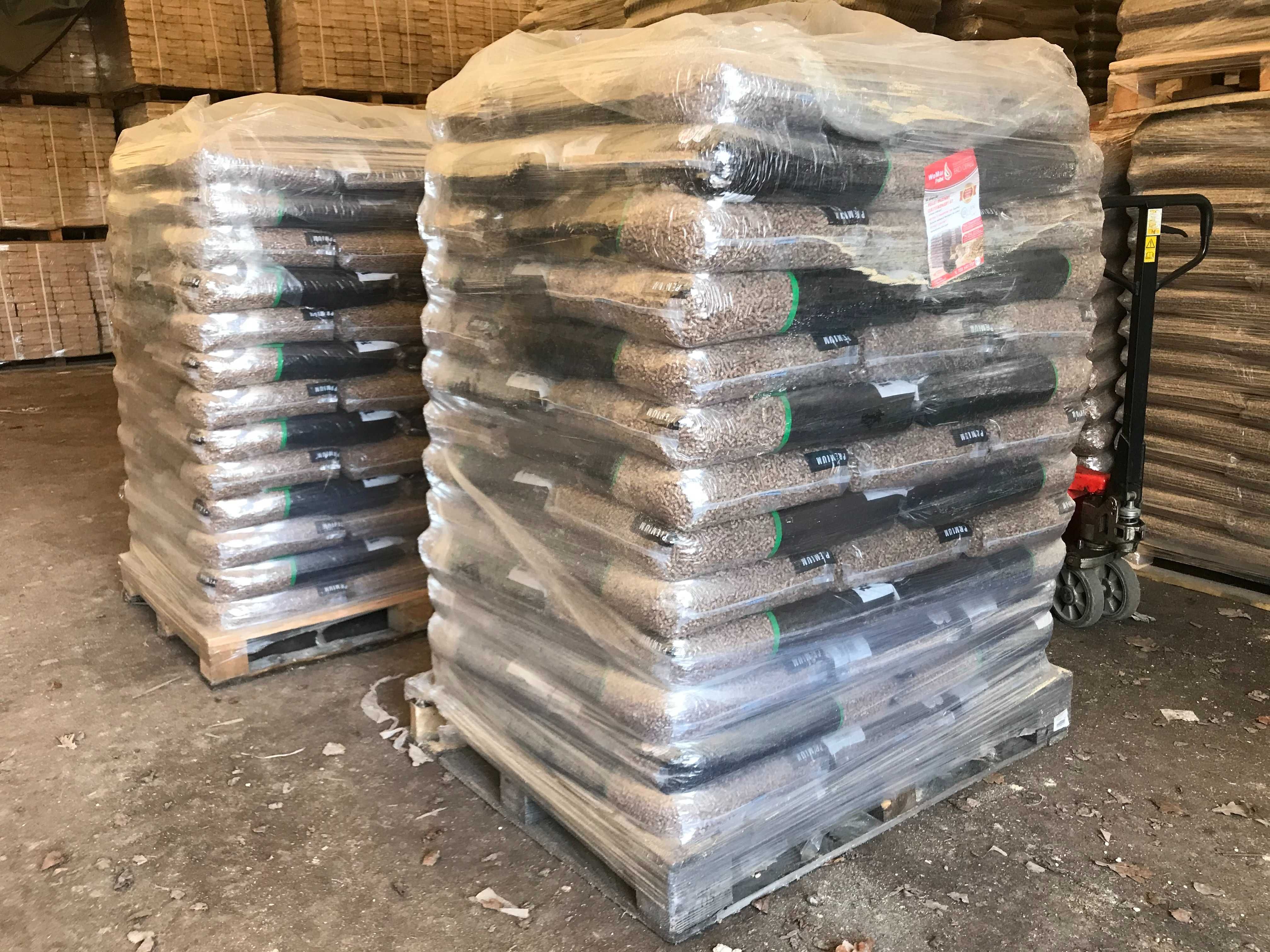Pellet drzewny 6 mm Eko Rafit kaloryczny A1 dostawa winda Womar
