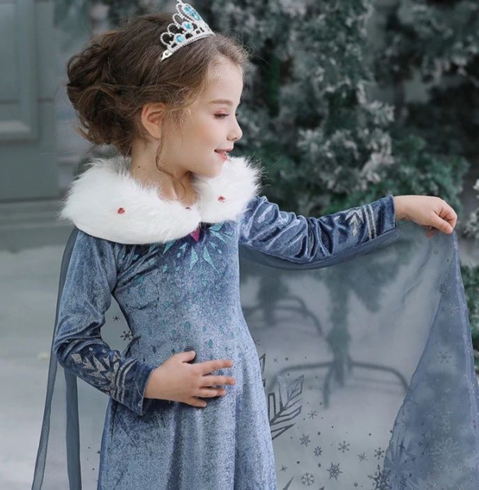 Платье Эльза "Холодное сердце" Frozen 5лет