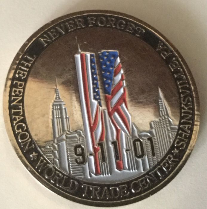 Коллекционная монета 9-11-01