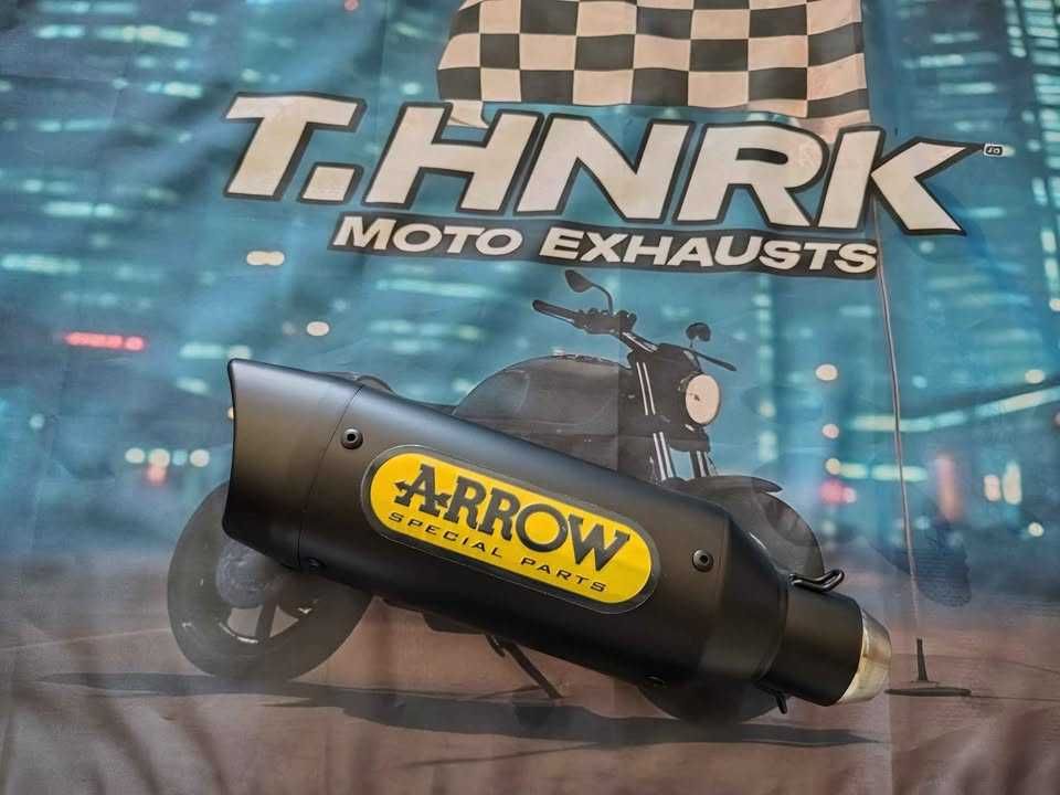 arrow - thunder - black mate  - escape moto