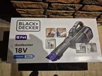 Odkurzacz bezprzewodowy Black Decker BHHV520BFP akumulatorowy srebrny/
