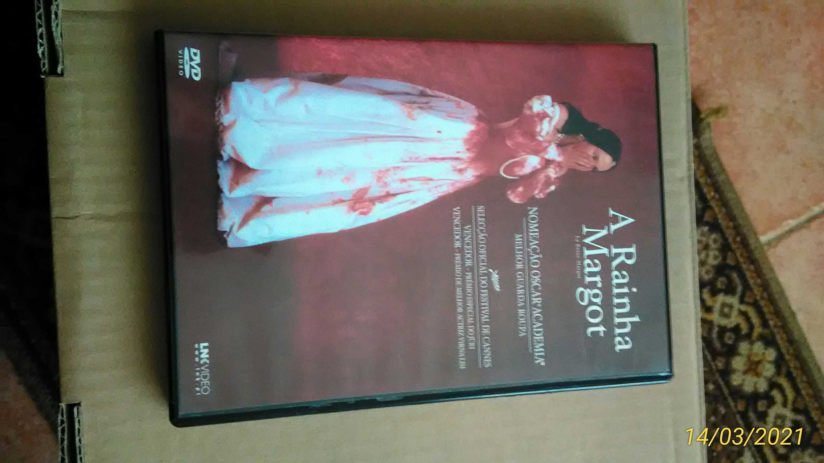 DVD A Rainha Margot Filme de Patrice Chéreau Isabelle Adjani Daniel