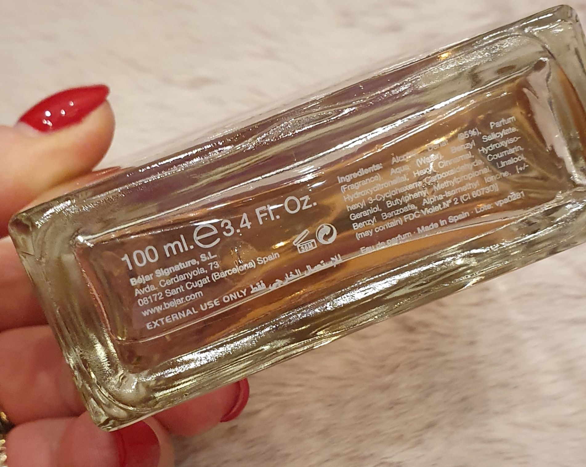 Ramon Bejar Amethyst edp 100ml ubytek nisza