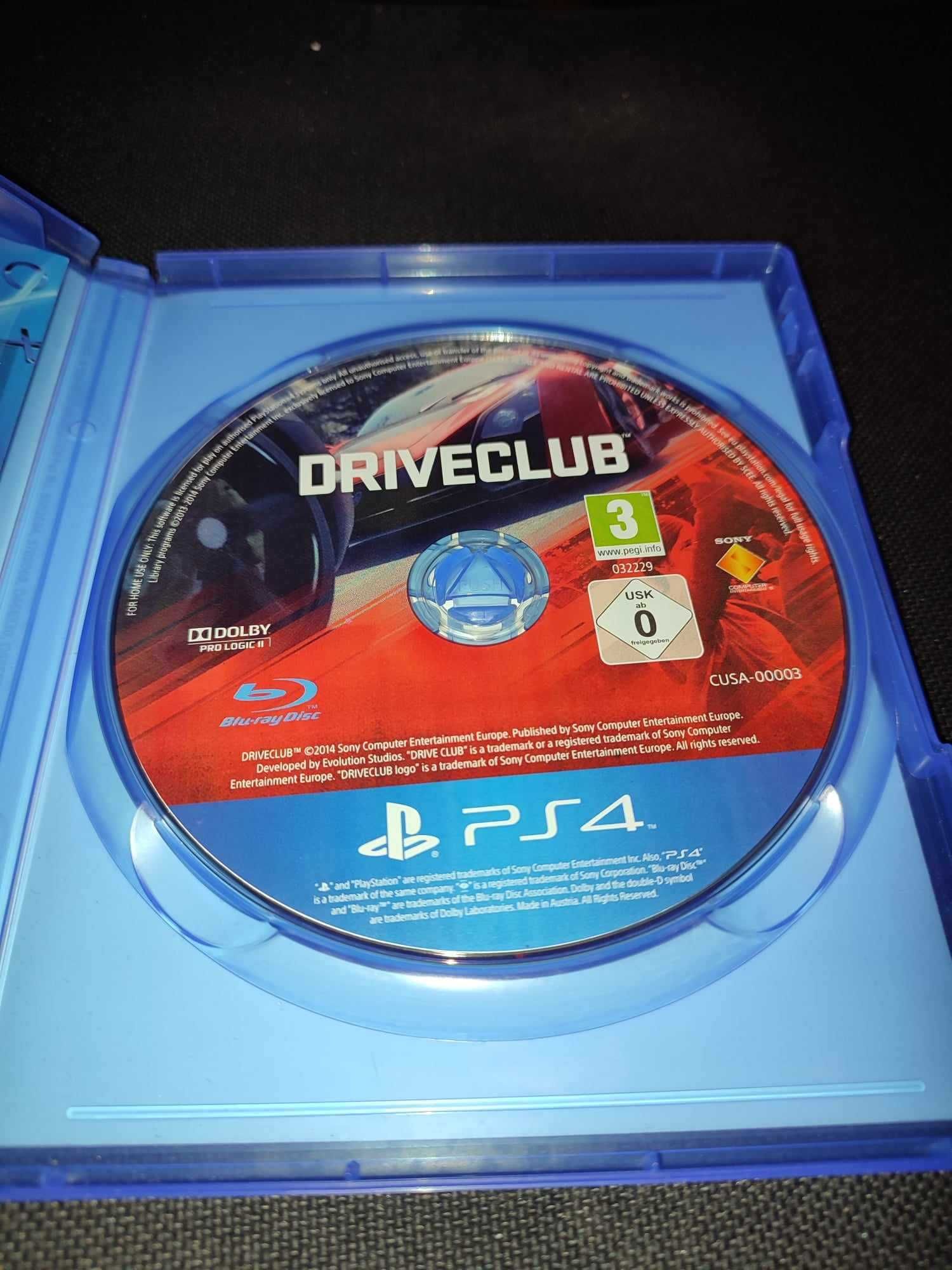 Okazja!!! Gra Drive Club  na Playstation 4 i 5 Ps4! Super Stan!