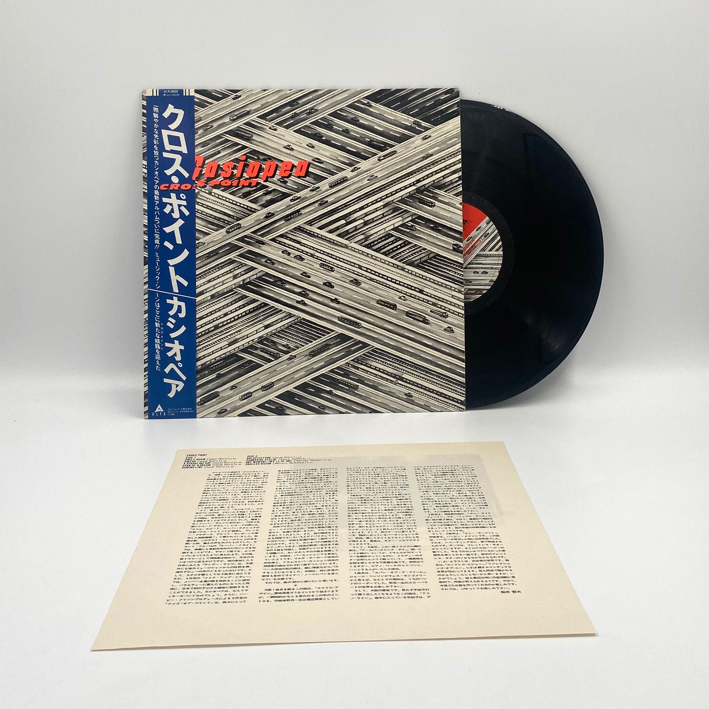 Casiopea - Cross Point (1981) (Japan, Vinyl) Jazz-Funk (Вініл, Японія)