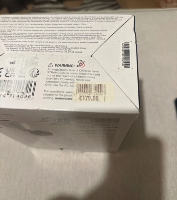 Motorola Nursery PIP1500 Connect – Monitor de Bebê