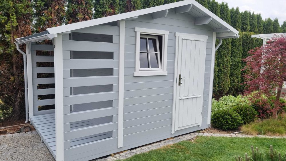 Domki narzędziowe działkowe ogrodowe drewniane szopa schowek altana