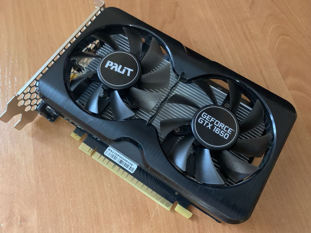 Palit gtx 1650 4gb GDDR6 в дуже гарному стані!