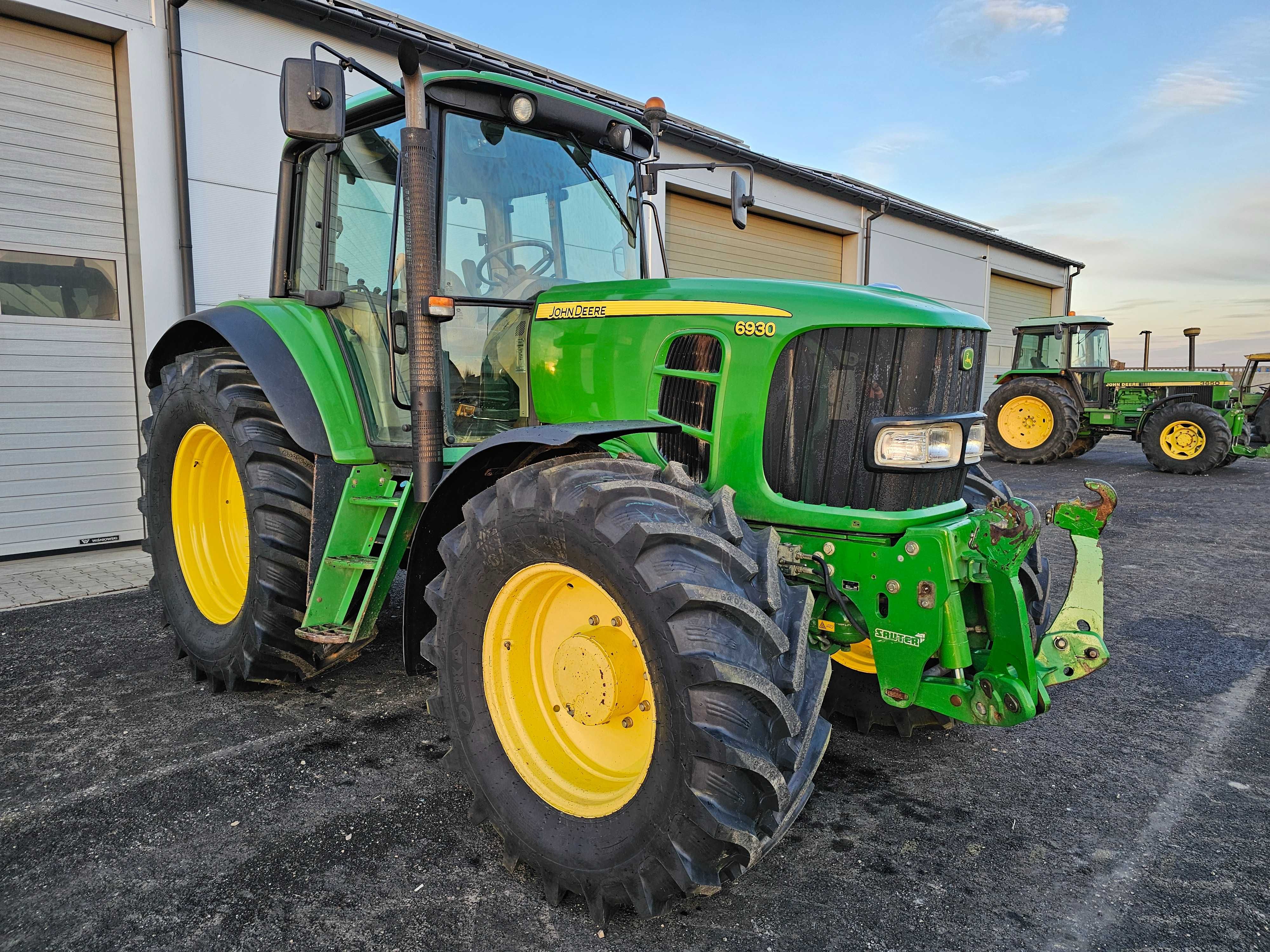 John Deere 6930 , 160 km. 2009 rok tylko 7700h Ładny w oryginale, Tuz