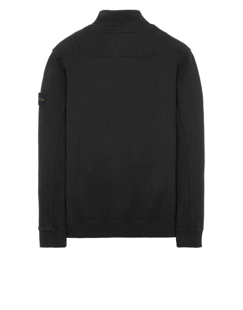 Світшот STONE ISLAND 62720 Half-Zip Sweatshirt Black