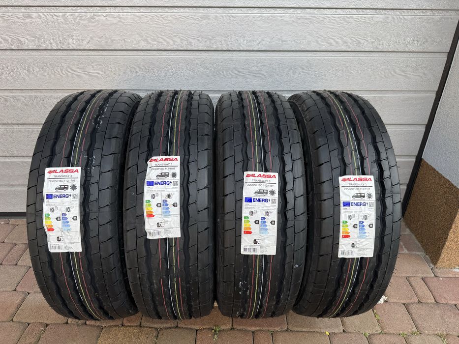 Nowe opony 225/65R16C 112/110T Lassa letnie