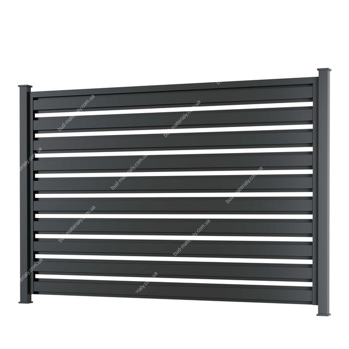 Паркан ранчо. Металеві огорожі. Огорожі металеві.