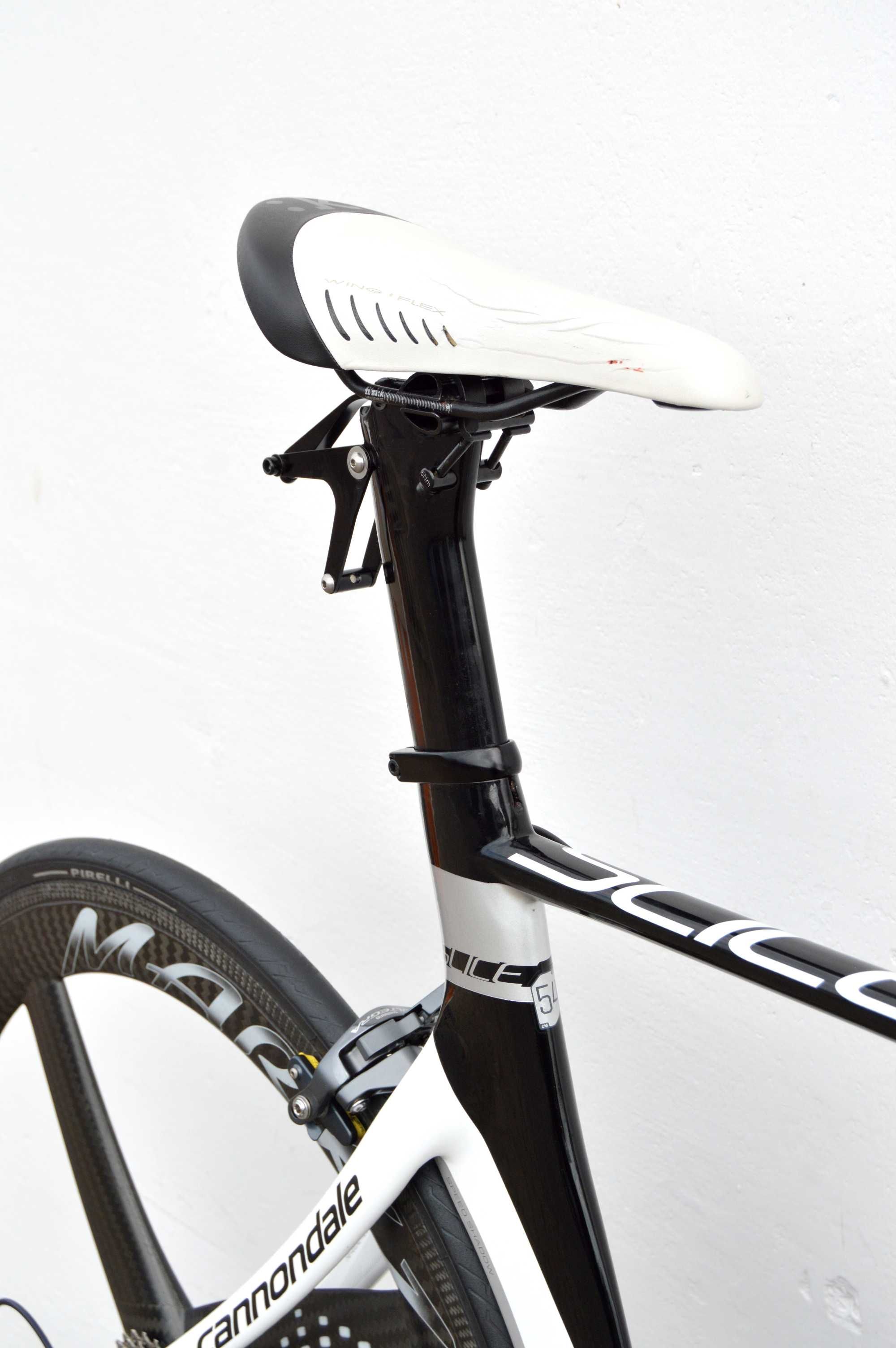 Triathlonowy CANNONDALE SLICE 54 Ultegra 2x11 śmigła carbon czasowy tt