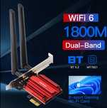 Сетевая карта WiFi 6E Bluetooh 5.3 Fenvi AX1800 AX210 AC1200