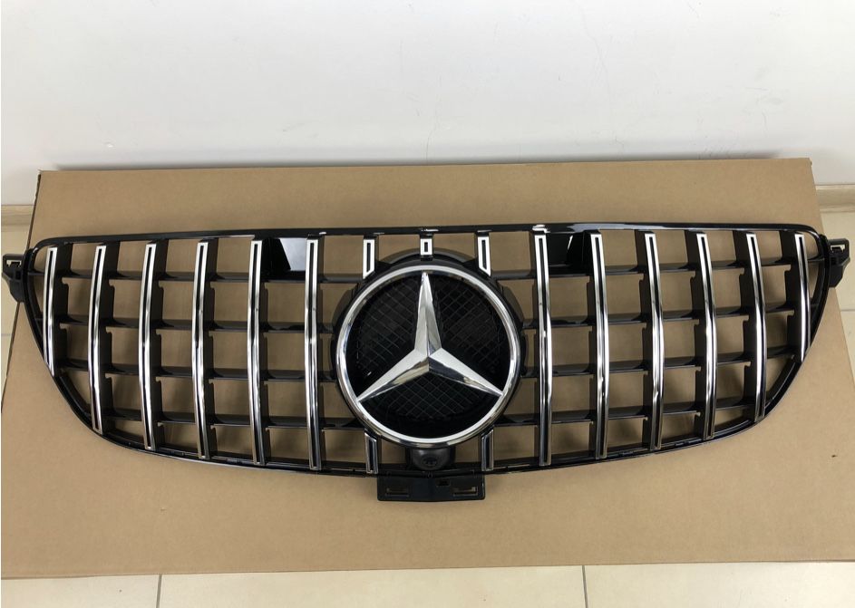 Решетка радиатора Mercedes GLE Coupe C292 2015-2019 GT Chrome
