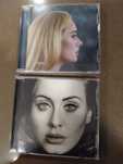2 álbuns em cd  da Adele  Novos